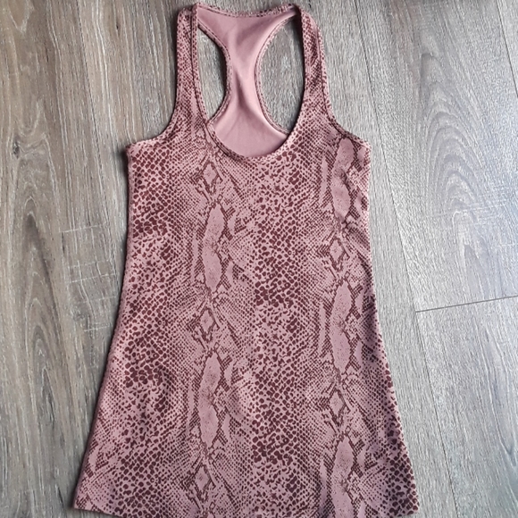 lululemon athletica Tops - Lululemon Snake Print Racerback Tank